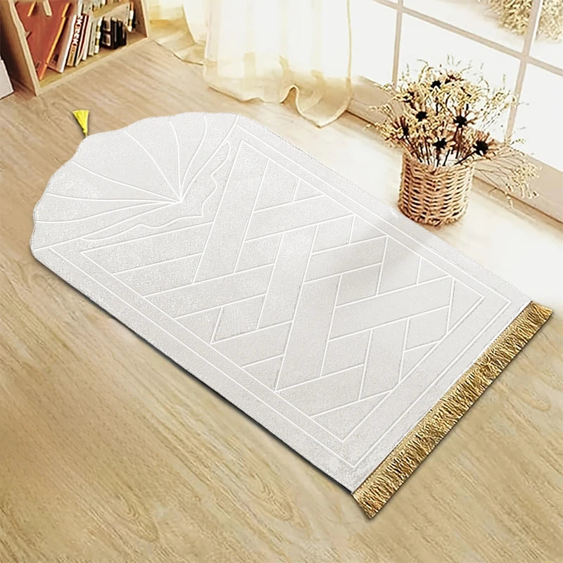 Minimalist Thick Prayer Mat – Soft Cushioned Design