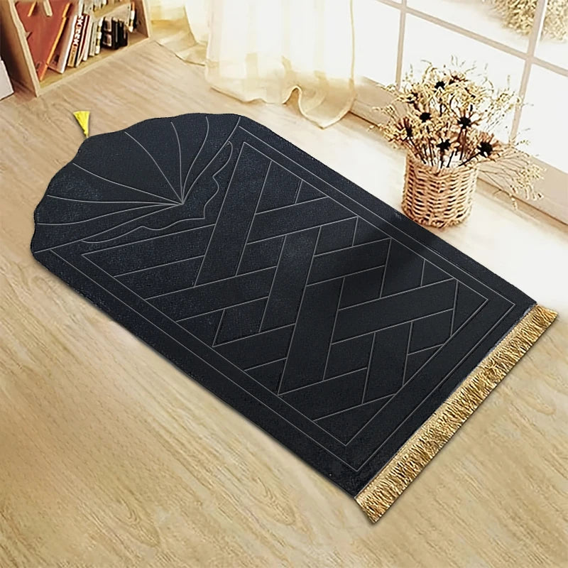 Minimalist Thick Prayer Mat – Soft Cushioned Design