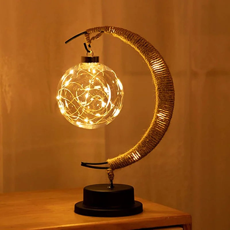 Ramadan Crescent Moon LED Lantern
